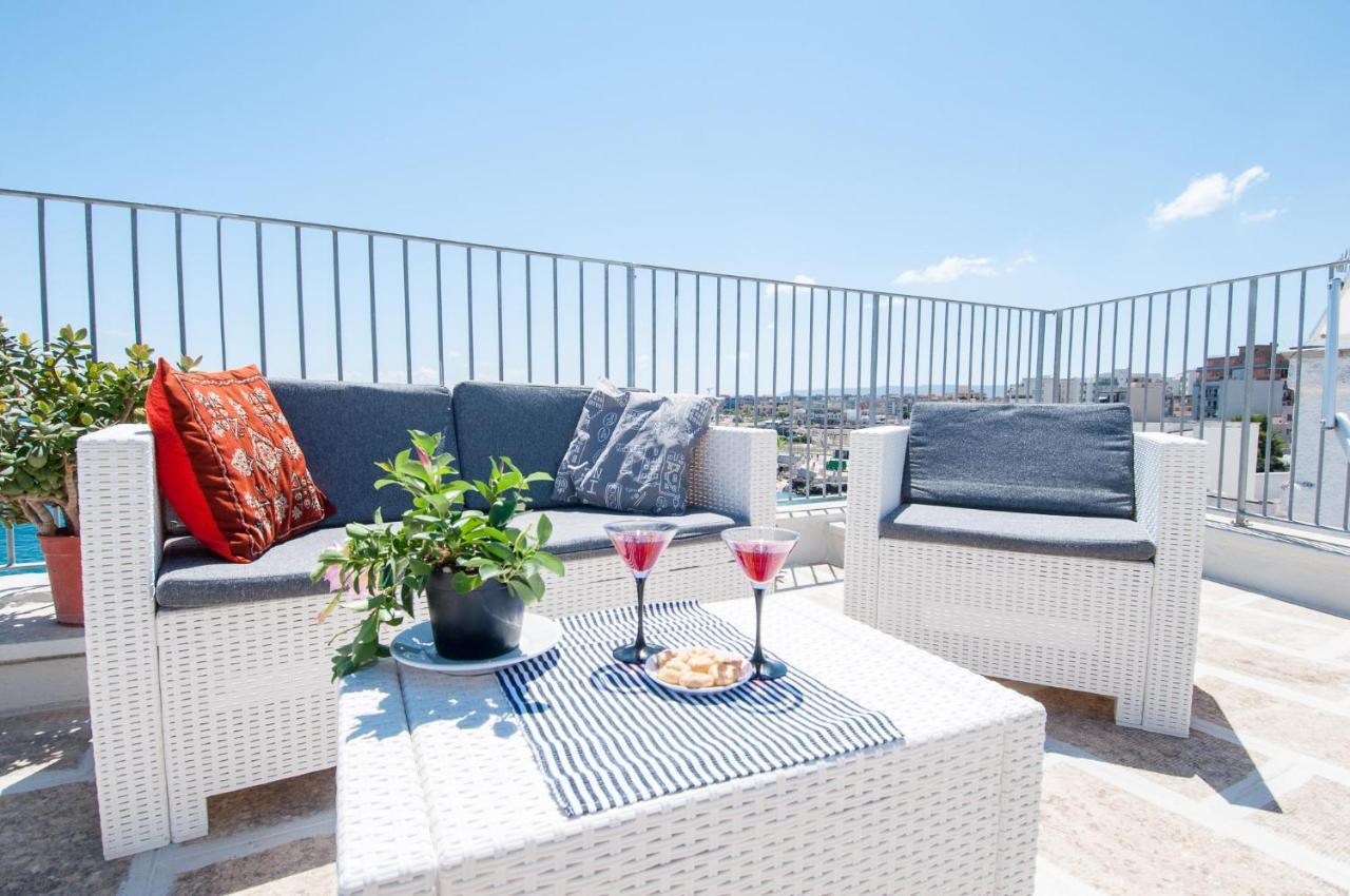 Helloapulia - Sea View Terrace Conchiglia Apartman Monopoli Kültér fotó